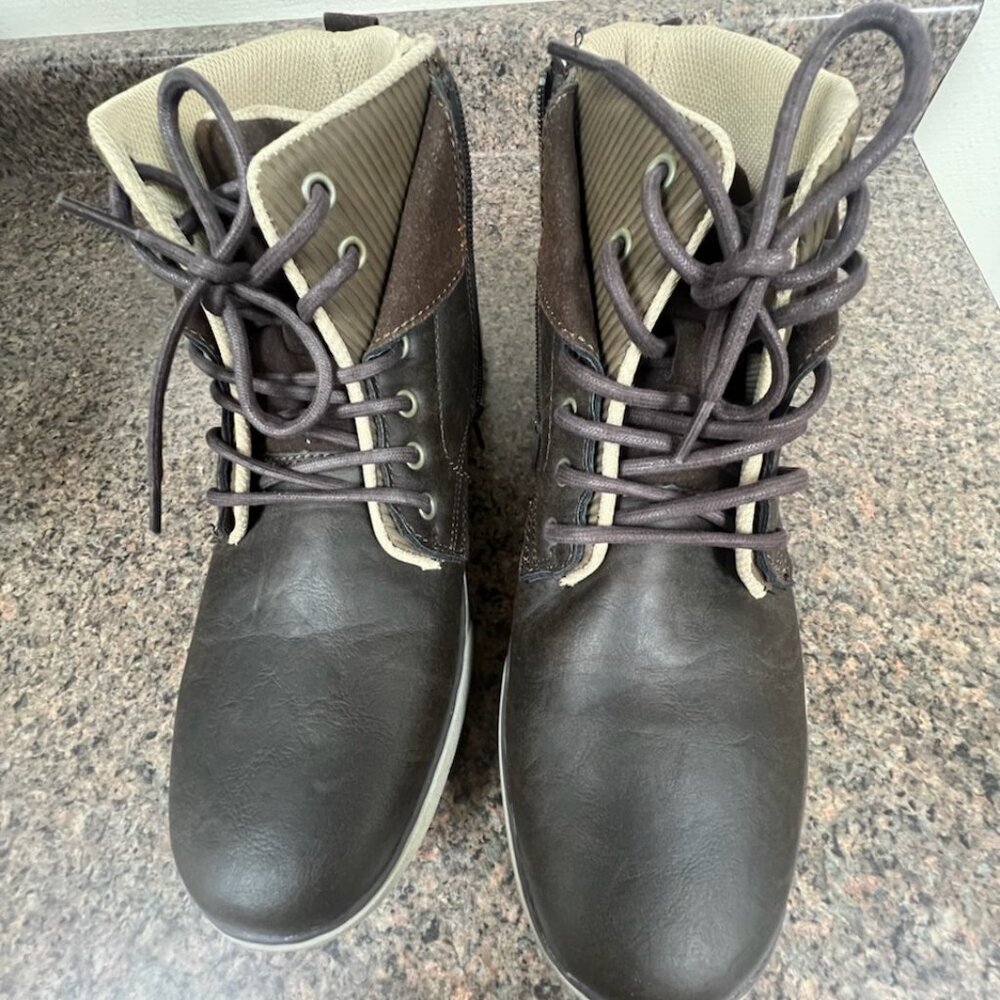 Men's Brown Boots Size 12